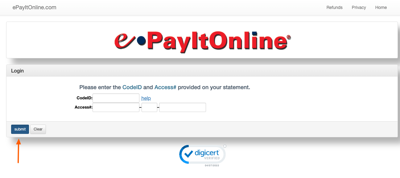 ePayItOnline login